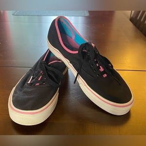 Vans Pink & Black Women’s Size 9 Men’s Size 7.5